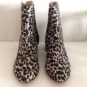 Urban Outfitters Leopard Print Ankle Boots